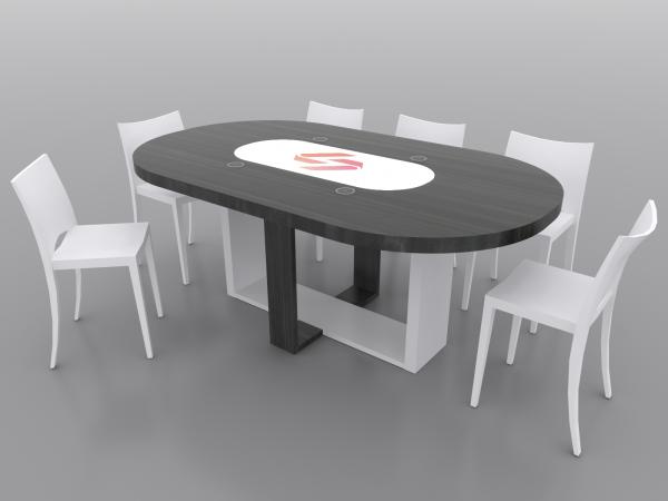 MOD-1487 Wireless Trade Show and Event Charging Table -- Image 1