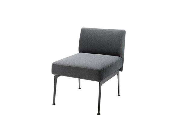 Munich Armless Chair -- Trade Show Furniture Rental