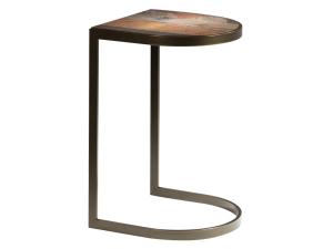Sedona Side Table, Barnwood -- Trade Show Rental Furniture