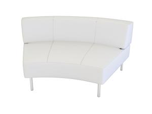 Endless Large Curve Low Back Chair
