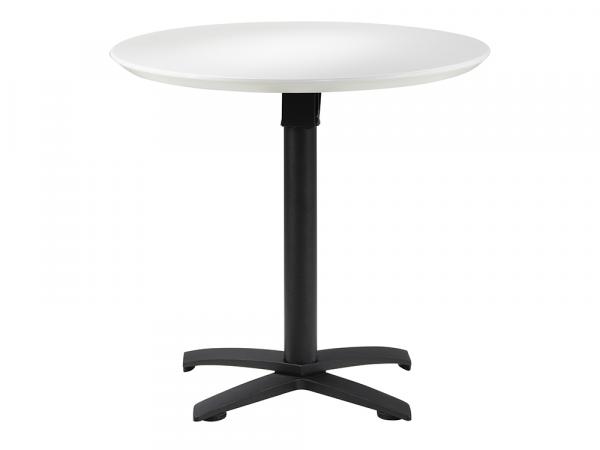 Sonoma 32" Round Outdoor Cafe Table w/ Standard Black Base
 -- Trade Show Furniture Rental